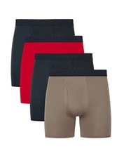 Hanes Ultimate Comfort Sport Men's Performance Stretch Boxer Brief Underwear,