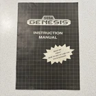 Sega Genesis System Manual Console Instruction Book 1991 Vintage
