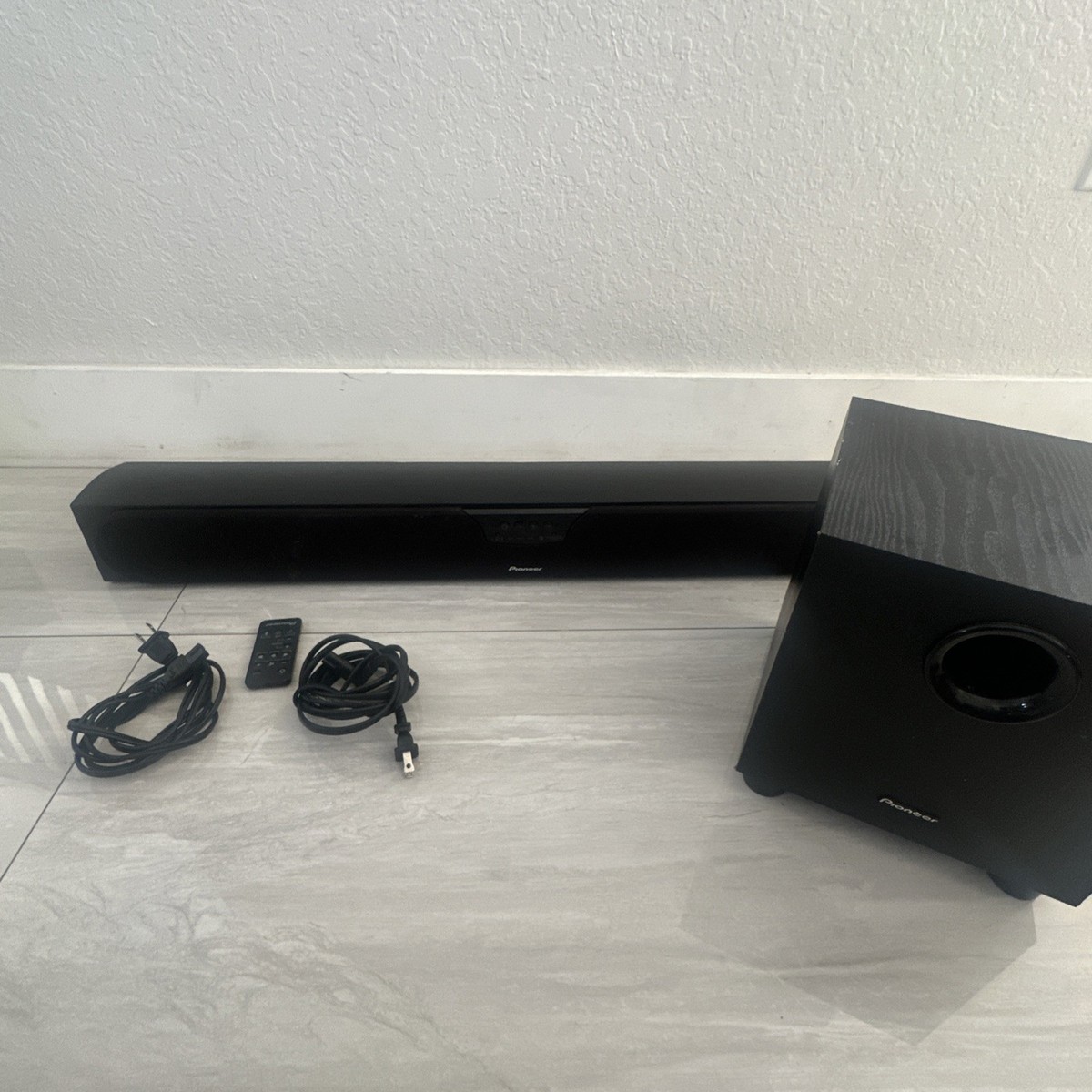 Pioneer SP-SB23W Andrew Jones Wireless Bluetooth Portable Soundbar