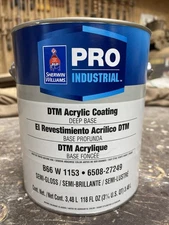 Sherwin WIlliams PRO Industrial DTM Acrylic Coating Medium Gray / Semi Gloss