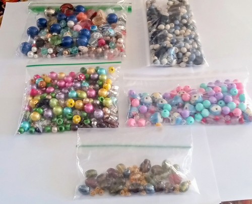 Assortment Of Crafting /Jewelry Beads Over 1 Lb