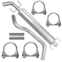 Mitteltopf MittelschalldäMpfer FüR Opel Zafira B Ii 2 05-14 1.9 Cdti