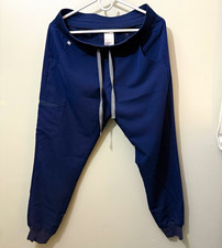 FIGS Women  s Med Blue Solid Scrub Jogger Pants W18SW2005