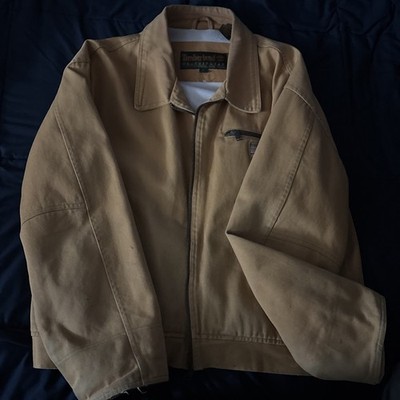Vintage Timberland Weather gear Canvas Trucker Jacket XL