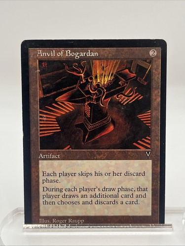 Anvil Of Bogardan Visions 1996 LP Excellent Mtg Magic The Gathering Roger Raupp