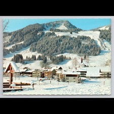 Vintage Postcard Bolsterlang Germany 1977 Unposted Scenic View Snow Collectible
