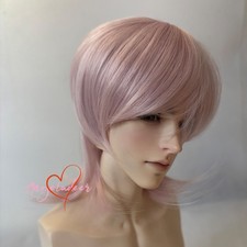 1/4Small 1/4 1/3 Uncle BJD Short Wig Cool Doll Hair Wolf Tail Matte Fiber
