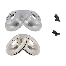 Brake Pads Rotors Front Rear Ceramic 5 Lug Nissan Sentra 1.6L 1.8L 2017-2019