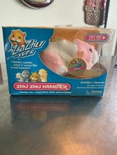 Vintage Zhu Zhu Pets Jilly Hampster Pink hamster, in box, 2008