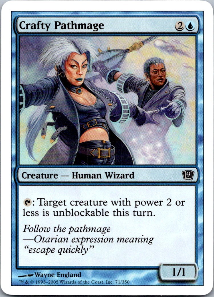 Crafty Pathmage C 10E #77 NM MTG Magic