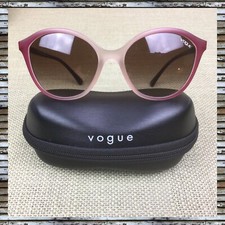 VOGUE Sunglasses VO5229-SB 284413 Women s Classic Cat Eye Wine-Pink Ombr 57mm