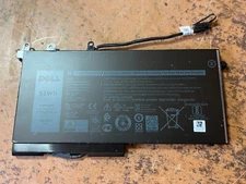 OEM 93FTF Battery Dell Latitude E5280 E5290 E5480 E5580 D4CMT 83XPC w/ Cable