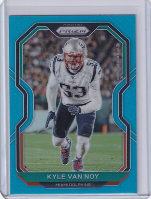 2020 Panini Prizm Football Blue Prizm #16 Kyle Van Noy DOLPHINS
