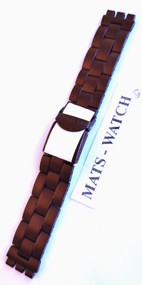 SWATCH+BAND+IRONY DIAPHANE CHRONO+ASVCC4000AG FULL BLOODED SMOKY BROWN+NEU/NEW