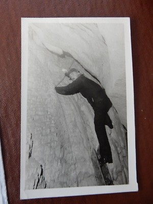 NORTH YORKSHIRE HÖHLENFORSCHUNG POSTKARTE PRIVATES FOTOGRAFIE HÖHLENHÖHLE p