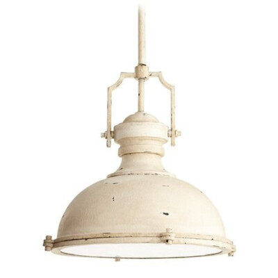 Quorum - 1 Light Hinged 16.5'' Wide Pendant, Persian White - 804-17-70