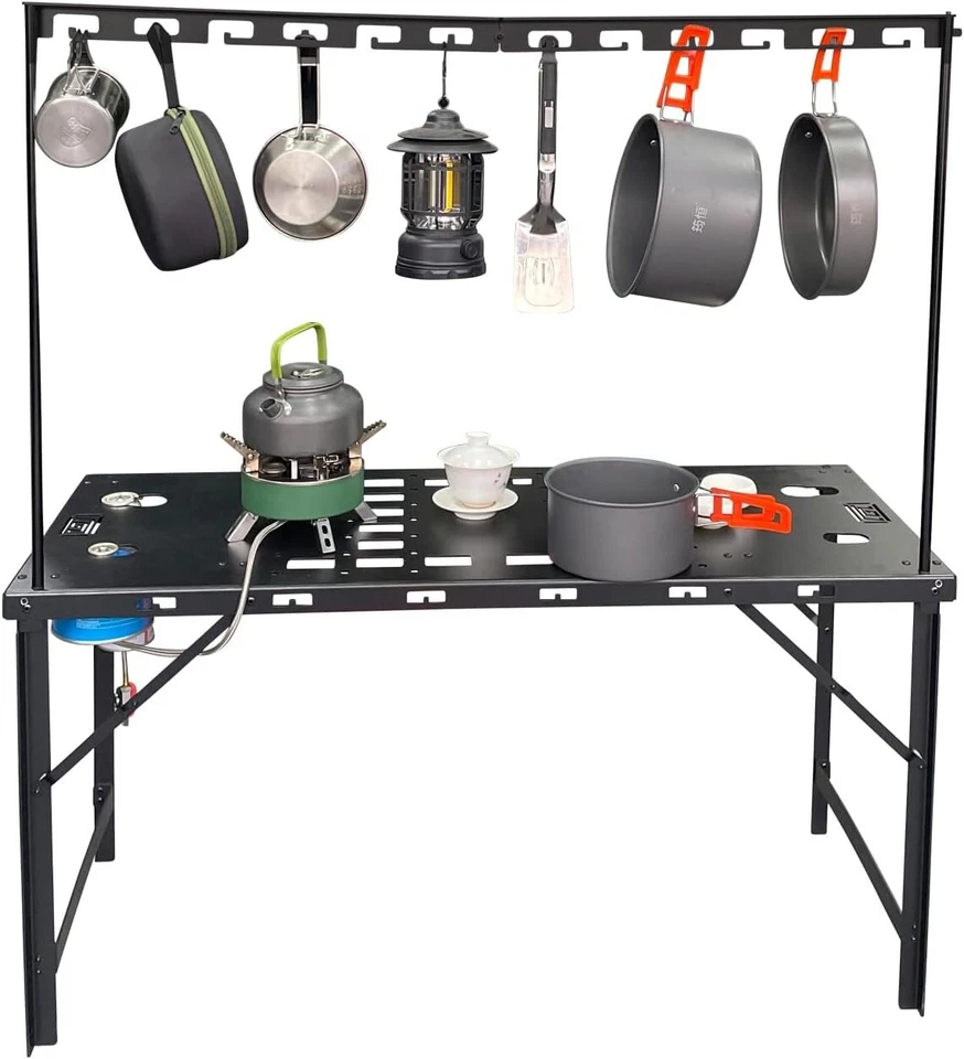 Car Rear Trunk Molle Storage Panel Table For Mitsubishi Pajero V73 V77 1999-2006 - Image 4 of 4