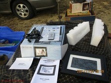 Pandigital 7" LCD Digital Photo Frame Black 128 MB PAN707 0 IN BOX