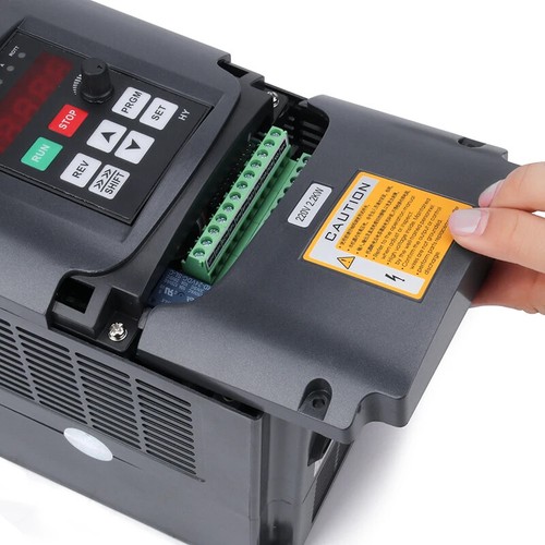 Controlador de frecuencia variable inversor de husillo 380V 3ph 2.2KW control de velocidad VFD - Imagen 4 de 8