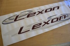 Lunar Lexon 2007 Caravan Side Name Stickers - SINGLE or PAIR