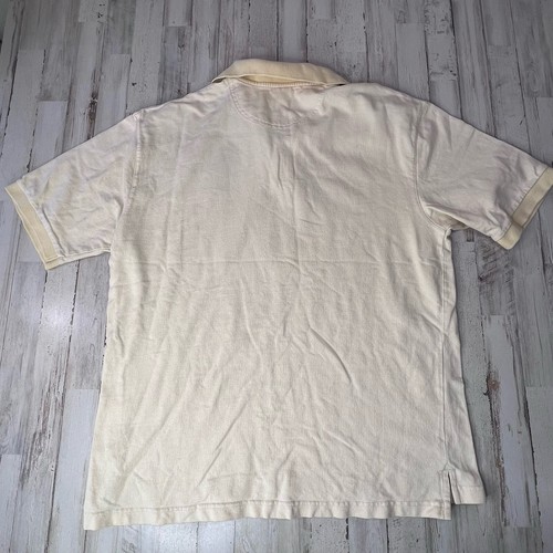 Disneyland Resort Mickey Mouse Yellow 50 Years Cotton Polo Golf Shirt Size XL - Picture 13 of 15