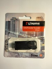 KINGSTON EXODIA ONYX DTXON 64GB USB 3.0 3.2 Flash Drive w/moving cap