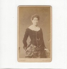 CDV Foto Feine Dame - London 1880er