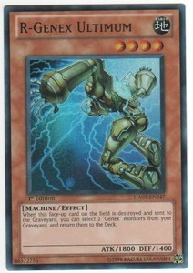 R-Genex Ultimum - HA03-EN047 - Super Rare - 1st Edition x3 - Near Mint