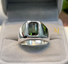 Natural Tourmaline Ring - Natural Tourmaline Sterling Silver 925 Handmade Ring