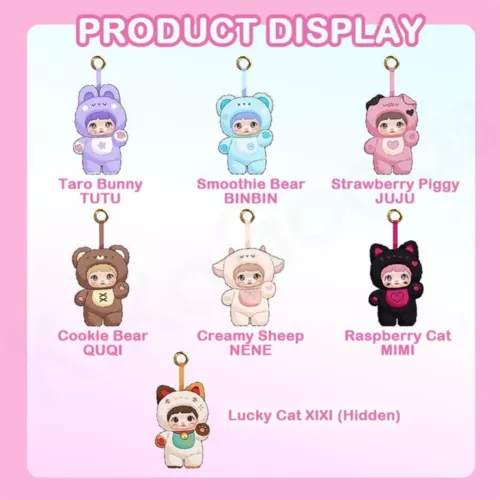 2024 Nommi Loveliness Never Ends Series Blind Box Figure Plush Toy Random 1 Pc - Picture 3 of 9