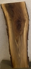 Black Walnut Live Edge Claro Slab Kiln Dried Planed 1 1/8 x7 1/2-9 3/8 x28 3/4