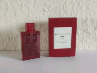 BURBERRY BRIT RED 5 ml Eau de Parfum RARITÄT 