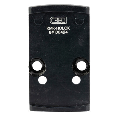 C&H CHP Adapter Plate Converts the RMR Footprint to Holosun 407K/507K  RMR-HOLOk