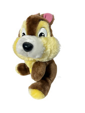 Disneyland Walt Disney World Chip n Dale Plush Chipmunk Vintage 80s Brown 9"