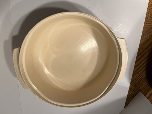 Vtg Tupperware Microwave Stack Almond 4 Piece Cooking Set 1 Qt, 13/4 Qt, 3 Qt - Zdjęcie 10 z 14
