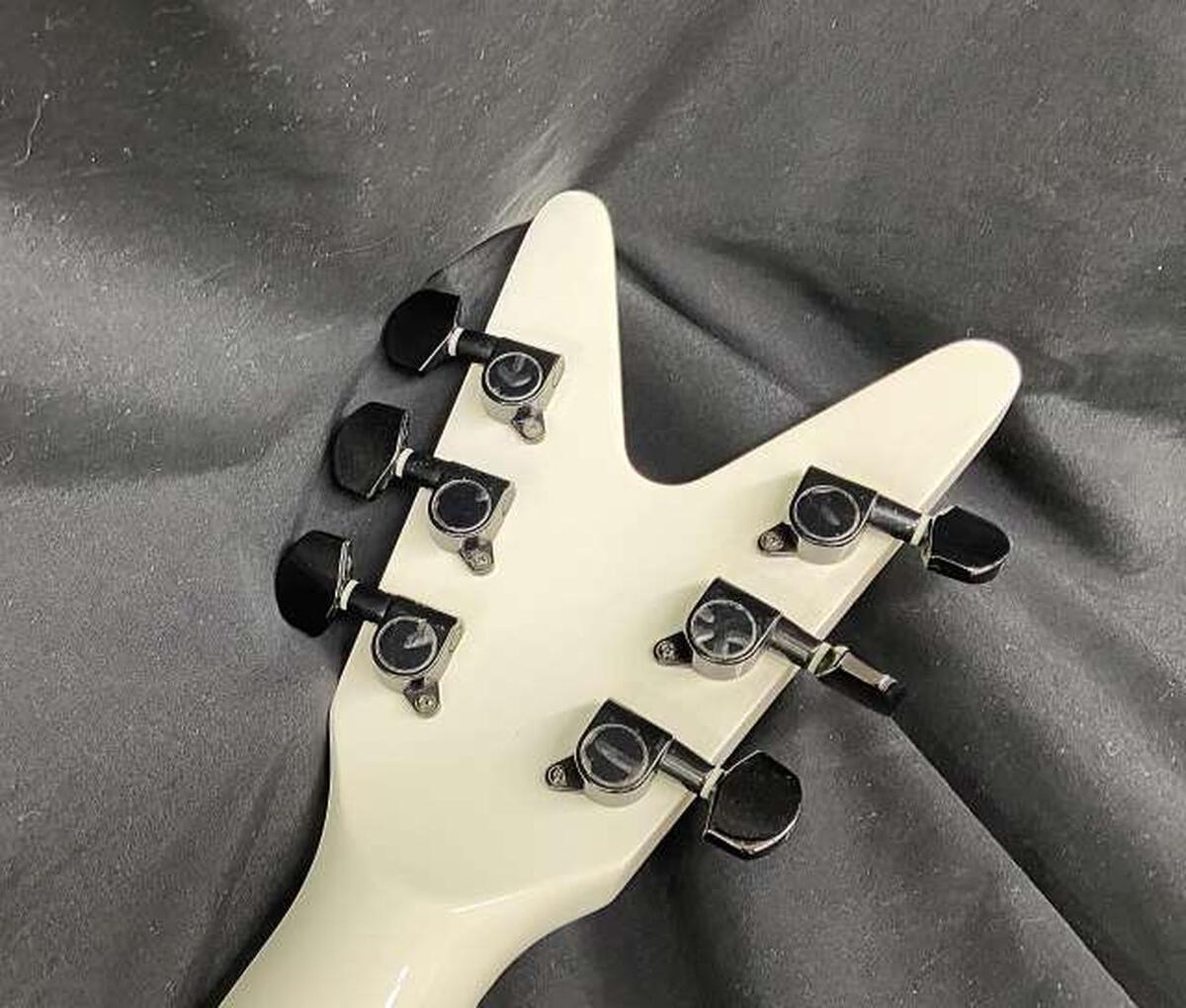 Grass Roots Electric Guitar G-HV-50SM Flying V type White Grass Roots Electric Guitar G-HV-50SM Flying V type White