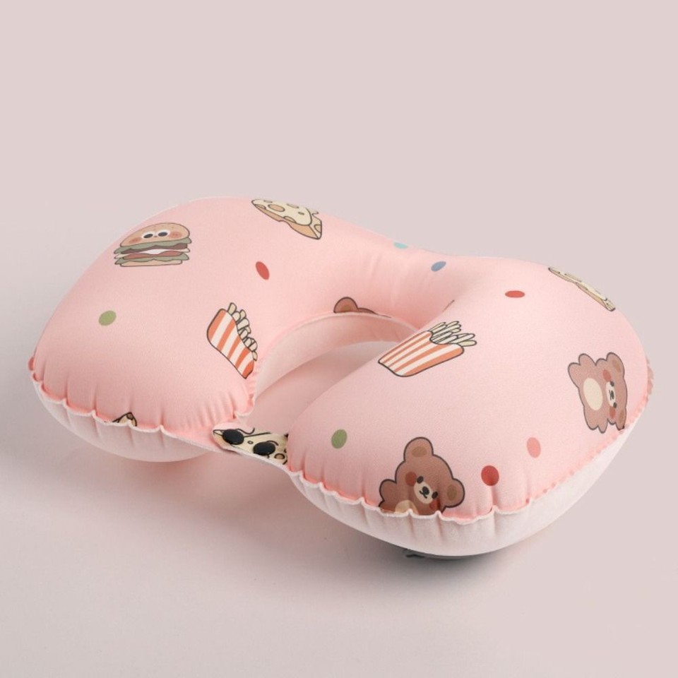 Head Rest Inflatable Neck Pillow U Shape Travel Pillow Air Pillow Train