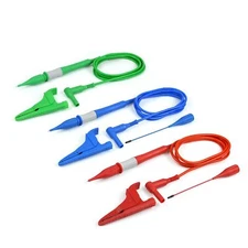 ZIBOO TL-1500B Silicone Test Lead Set with Test Probe and Clip✦KD #F10
