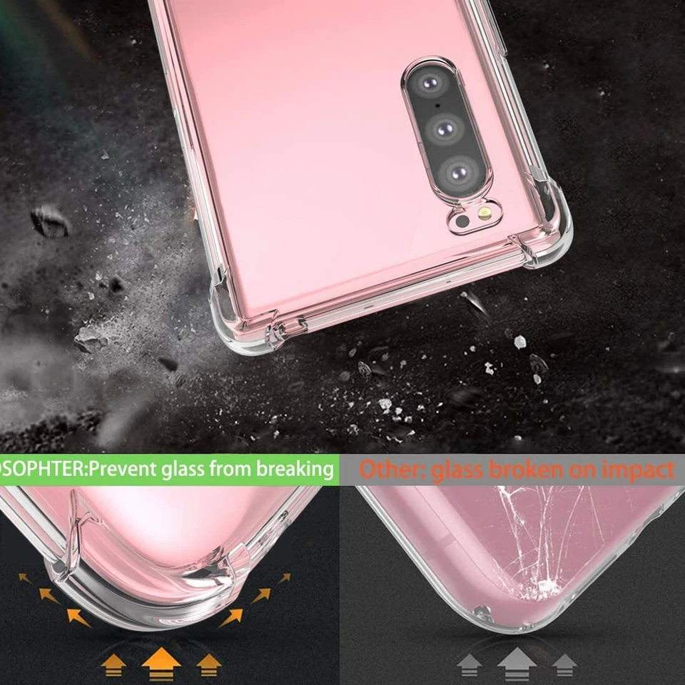 Funda TPU suave transparente a prueba de golpes para Sony Xperia 1 5 10 VII VI V IV III II Foto 2 de 4