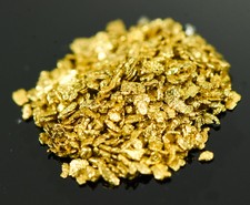 Alaskan Yukon Gold Rush Nuggets #30 Mesh 1 grams of Super Small Fines 4914.66 per troy oz
