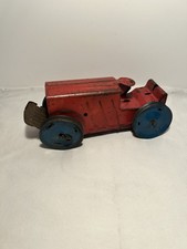 Vintage Marx Wind-Up Tin Litho Toy Tractor As Is Parts Only