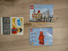 Lego 10243 Creator Expert Parisian Restaurant Instruction Manuals 1, 2, & 3 Only