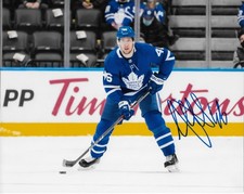 Signed Ilya Lyubushkin Toronto Maple Leafs Autographed 8x10 Photo #1 Original
