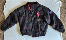 Vintage 90's Size XL NBA Chicago Bulls Pro Player By Daniel Young Jacket