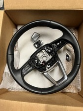 OEM Audi Heated Steering Wheel 4M8419508A A4 A5 S4 S5 Q5 Q7 Black Leather