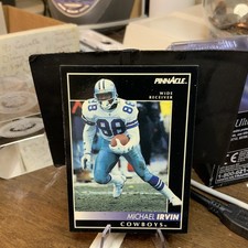 Michael Irvin 1992 Pinnacle #42 Dallas Cowboys HOF