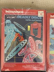 Intellivision Sealed Brand New or CIB MINT Time Pilot; Adventures Of Tron; More