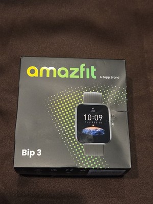 Amazfit Bip 3 Smartwatch Black - NEW