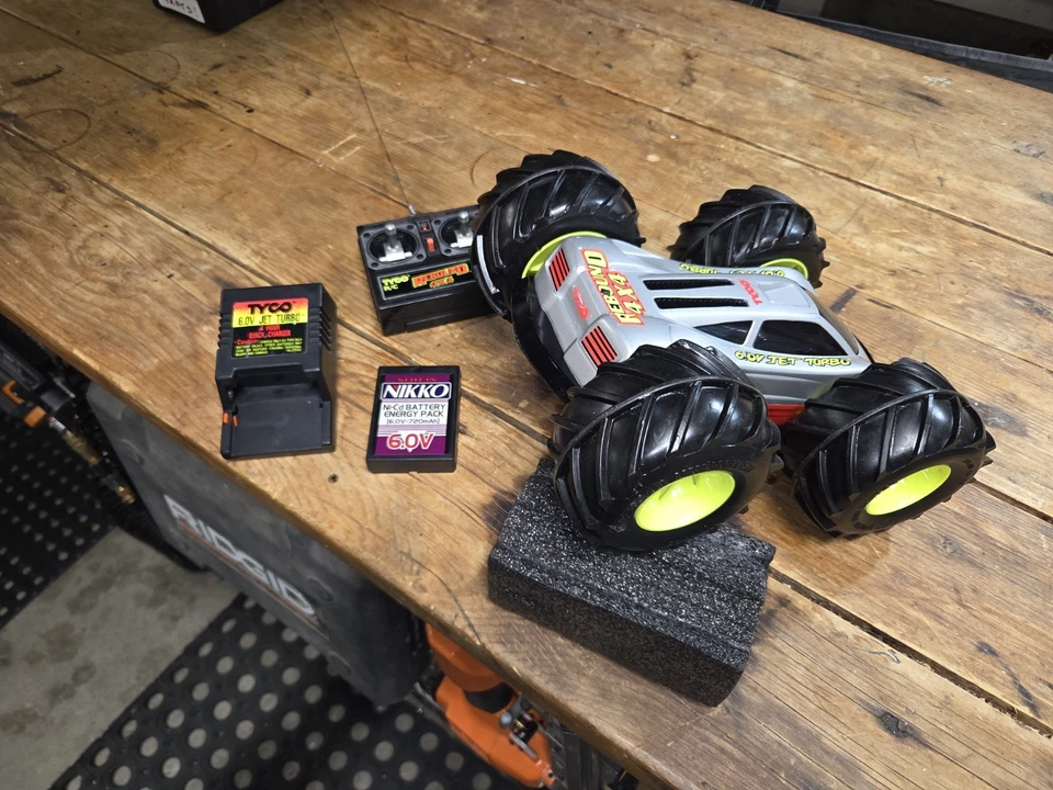 Tyco Rebound 4X4 - FULLY Restored + BATTERY UPGRADE!! Beautiful Cond Body A+ RAD - Image 3 of 4