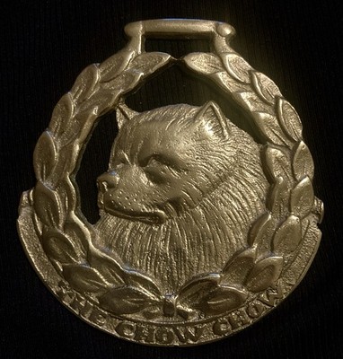 THE CHOW CHOW Oversized DOG Harness Brass England by JEE  WOW YOUR WALLS!